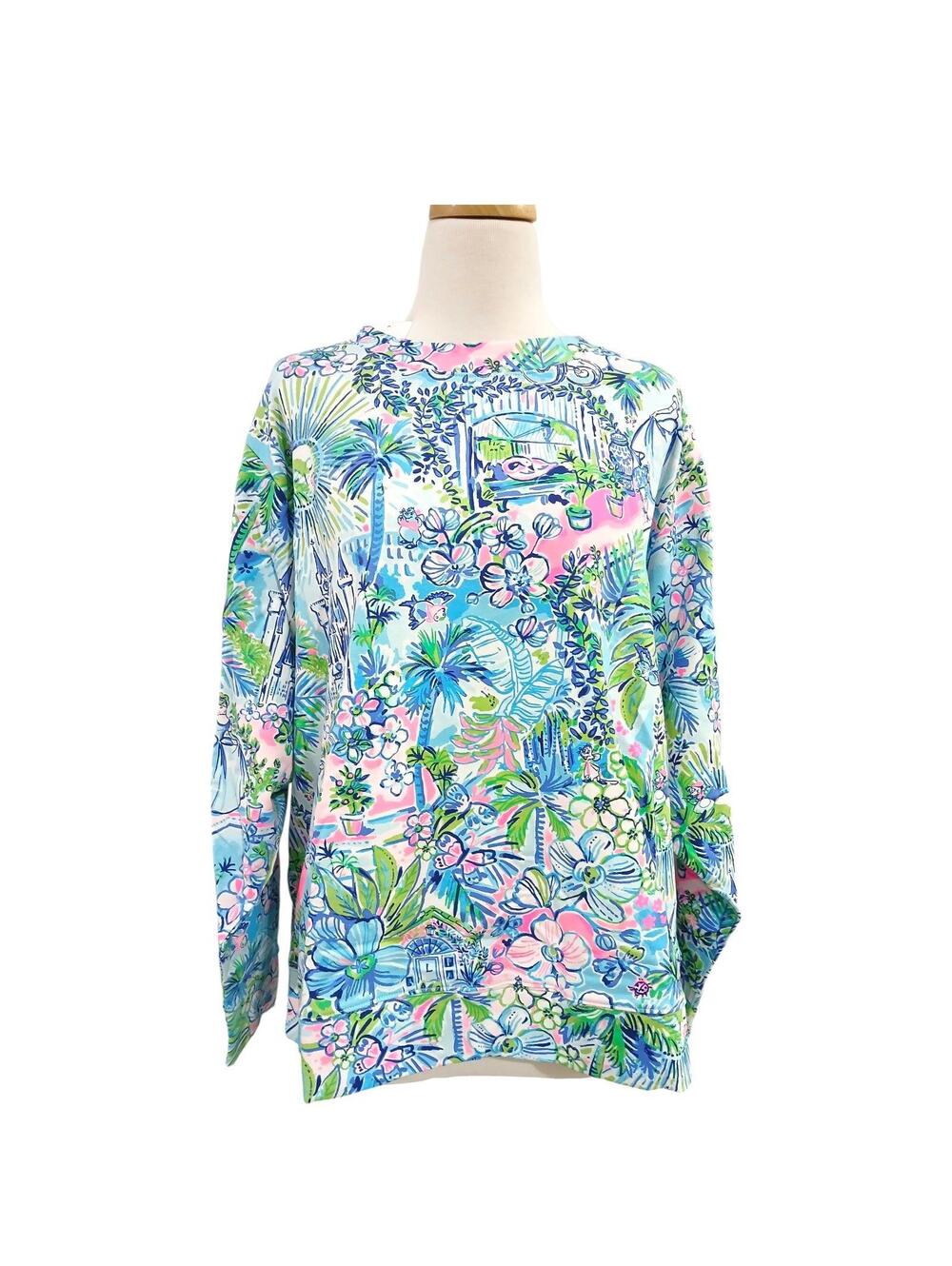 Lilly Pulitzer x Disney Cinderella Ballad Pullover Sweatshirt - Print Size 2XL